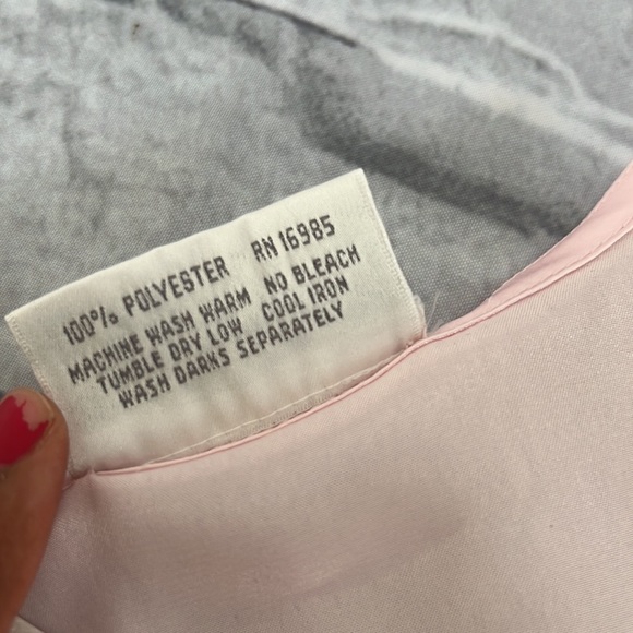 Val•Mode Lingerie pink satin sleep wear set size large - Picture 15 of 17